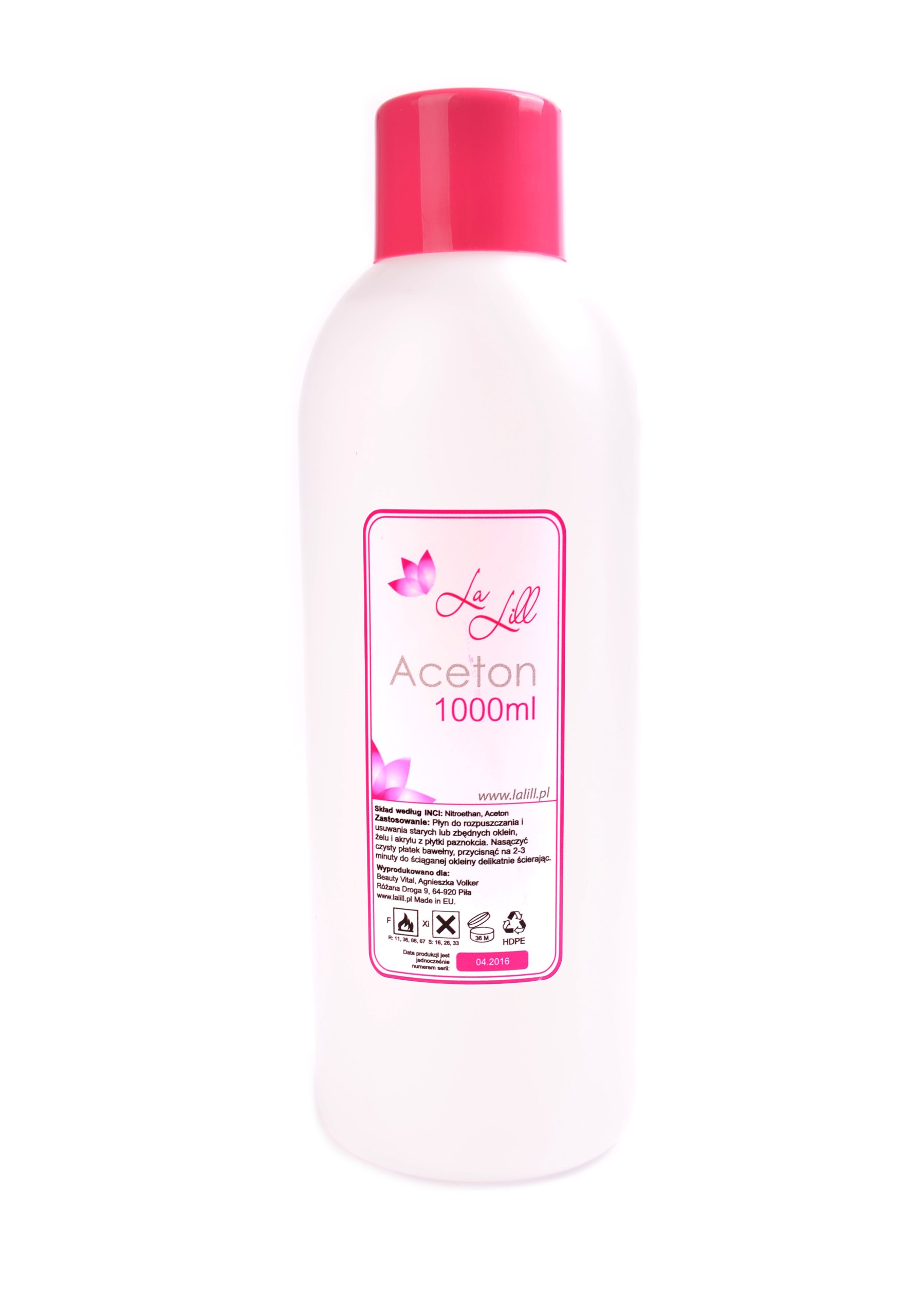

Aceton kosmetyczny czysty mocny do manicure 1000ml