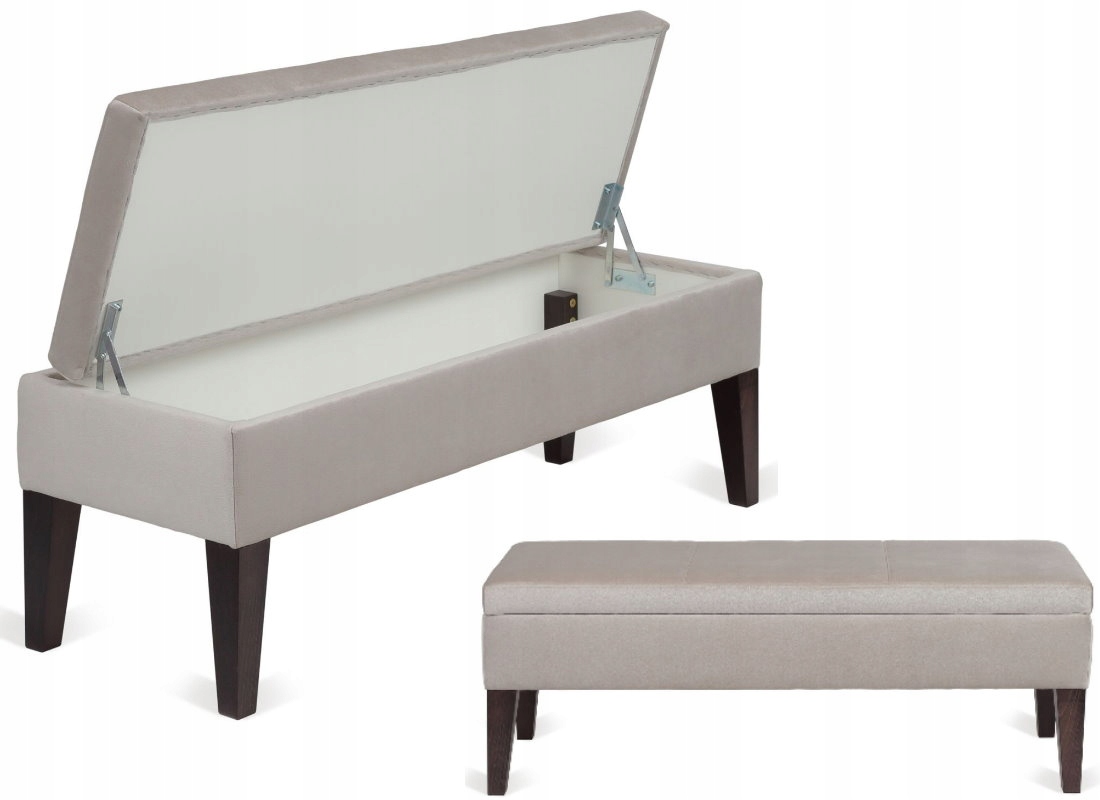 MONTANA 105 cm ławka skrzynia przedpokój, miękka Szerokość mebla 105 cm