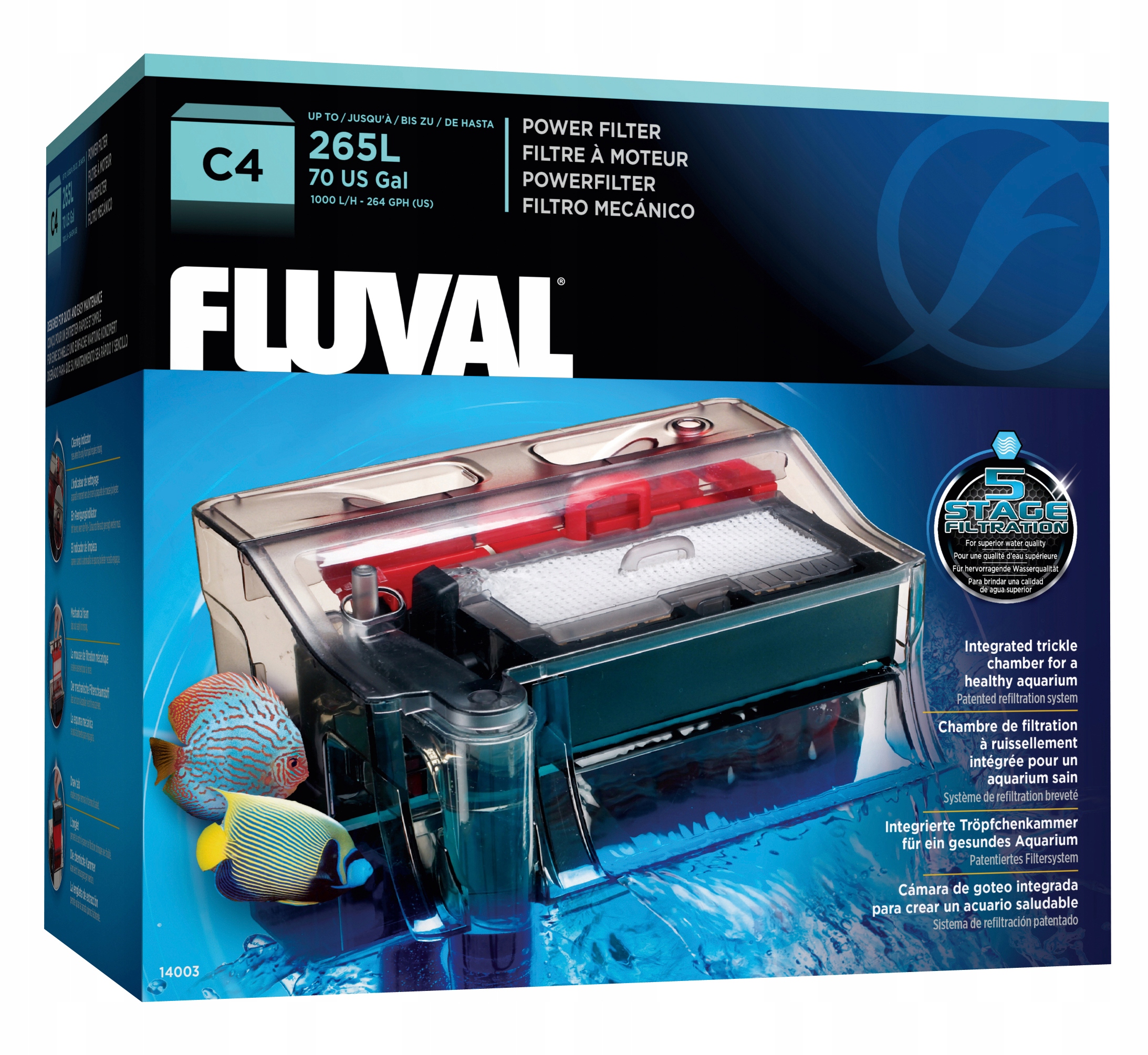 Levně Kaskádový filtr Fluval C4 do 265 l