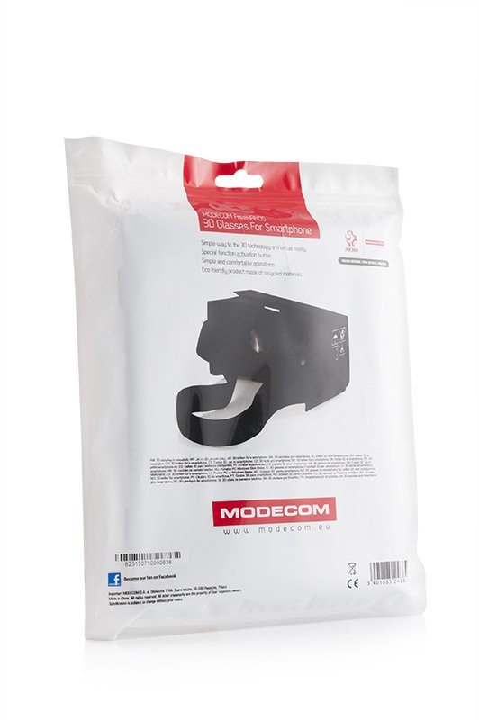 OKULARY CARDBOARD DO WIRTUALNEJ RZECZYWISTOŚCI 3D Z WBUDOWANYM UKŁADEM NFC