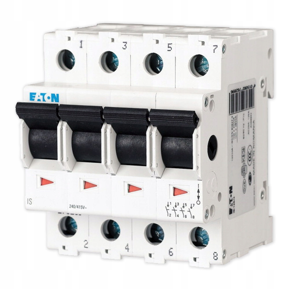 

Eaton Rozłącznik izolacyjny modułowy 4P 32A 276269