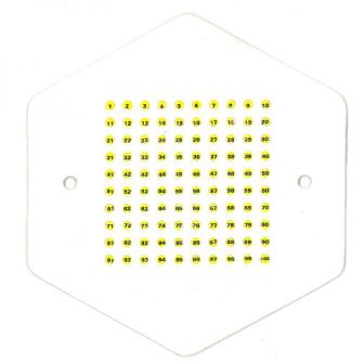 OPALITKI ŻÓŁTE numerowane POLSKIE