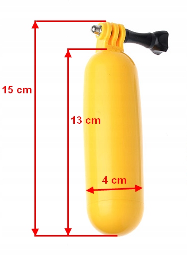 PŁYWAK WYPORNOŚCIOWY bojka bobber do GoPro 9, 8, 7 Model 0683489059365