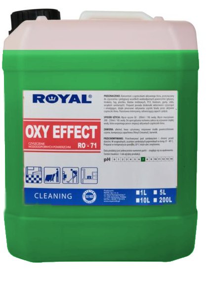 

Royal Oxy Effect 10l podłogi, aktywnym tlen,Flower