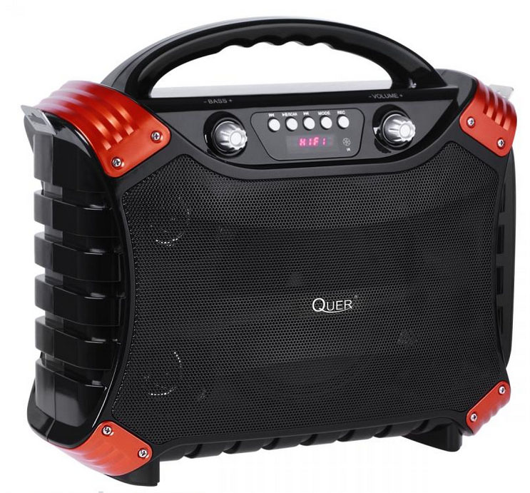 WZMACNIACZ GITAROWY USB MP3 MIKROFON BEZPRZEWODOWY Marka Quer