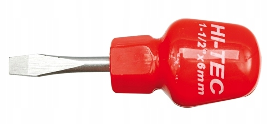 

Wkrętak Płaski Hi-tec 6x38MM Vorel 61090