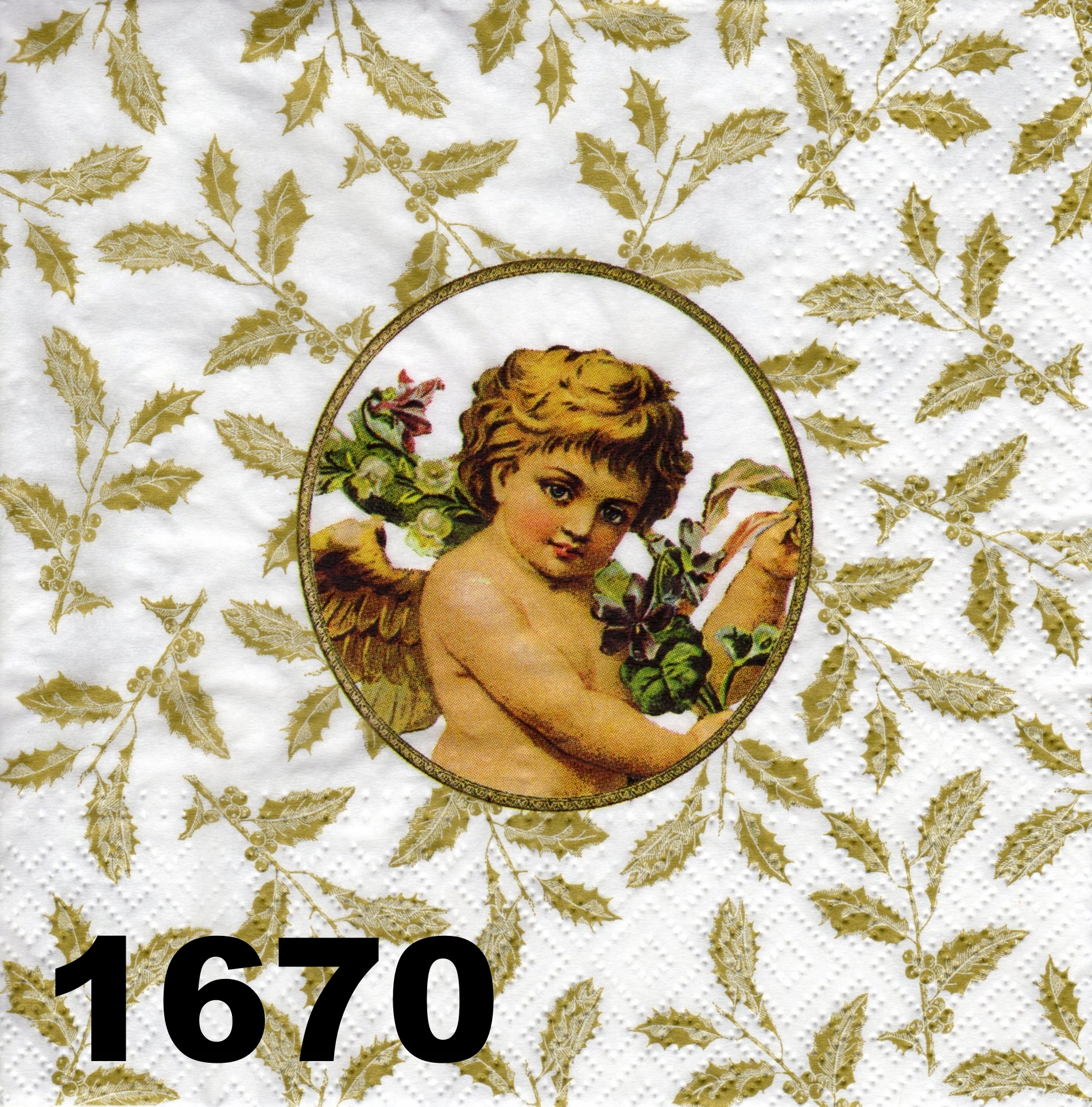 Салфетки для декупажа-2шт - АНГЕЛЫ - 1670