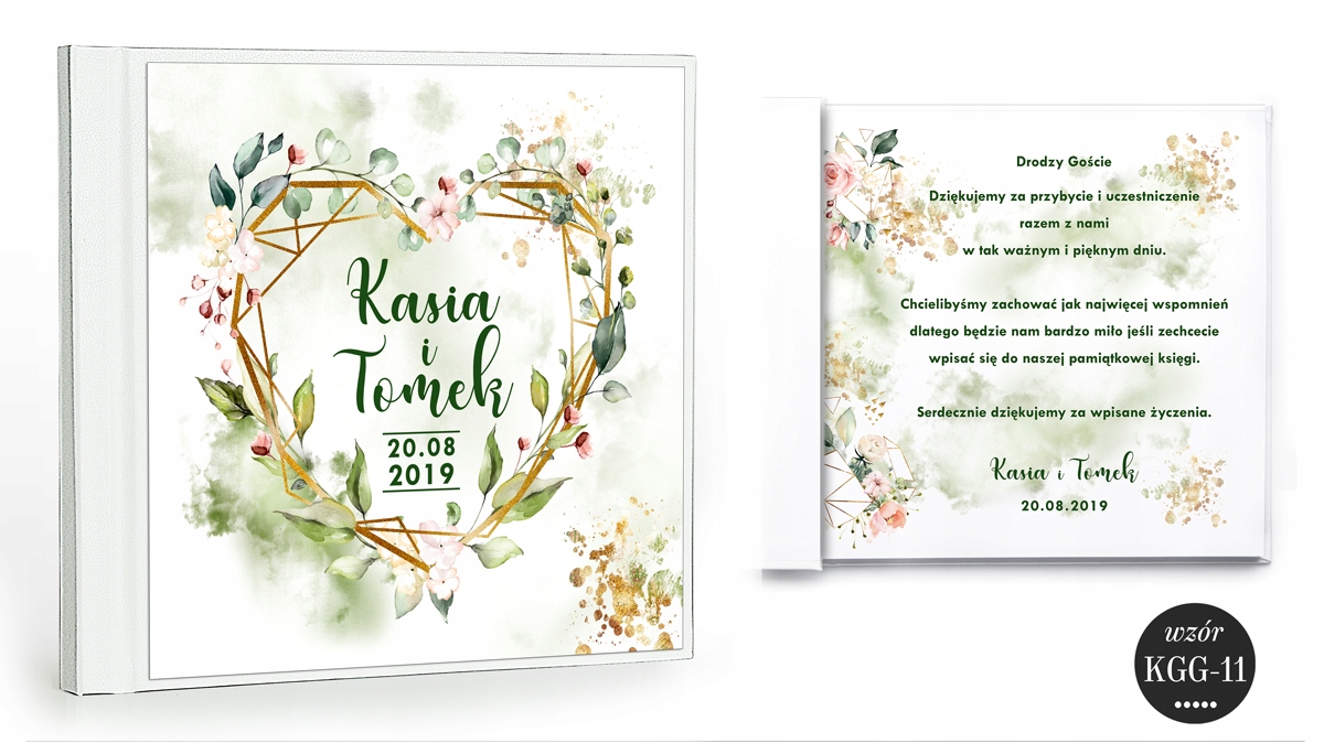 Księga Gości RUSTYKALNE KWIATY/150 stron!