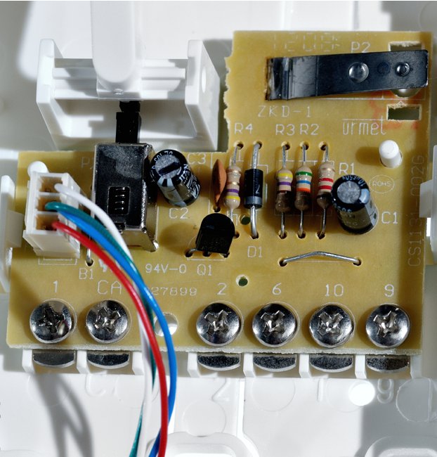 ZESTAW DOMOFONOWY DOMOFON MIWI URMET 1122/311 Rodzaj domofonu Jednorodzinny
