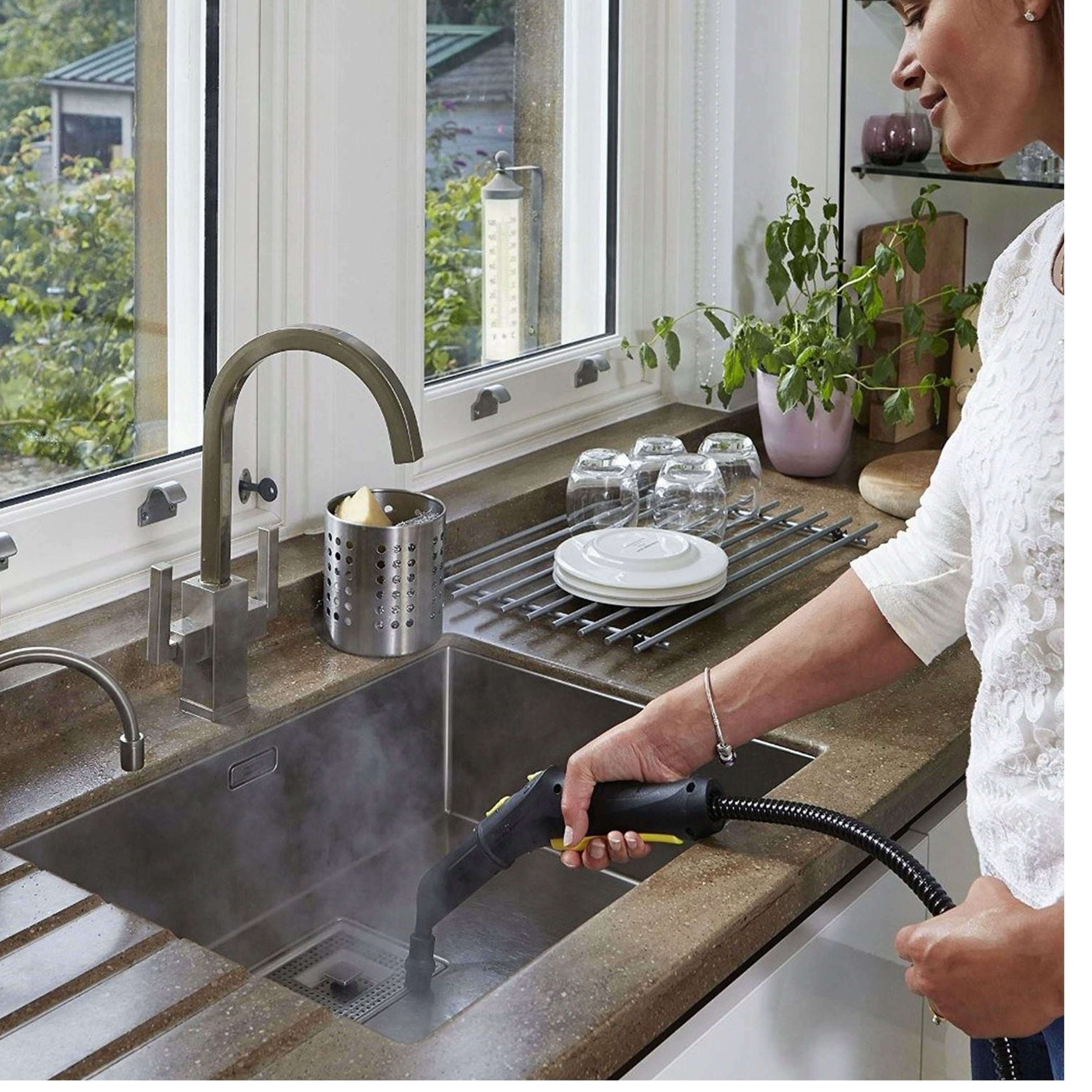 3x SZCZOTECZKI MOSIĘŻNE DO PAROWNICY KARCHER SC 1 2 3 4 5 szczoteczka PUREY Marka Purey