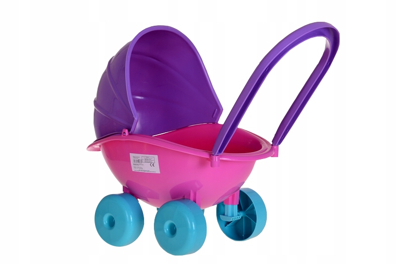 Kolorowy Lekki Wózek Głęboki +Śliczna Lalka ZUZIA Waga (z opakowaniem) 0.81 kg