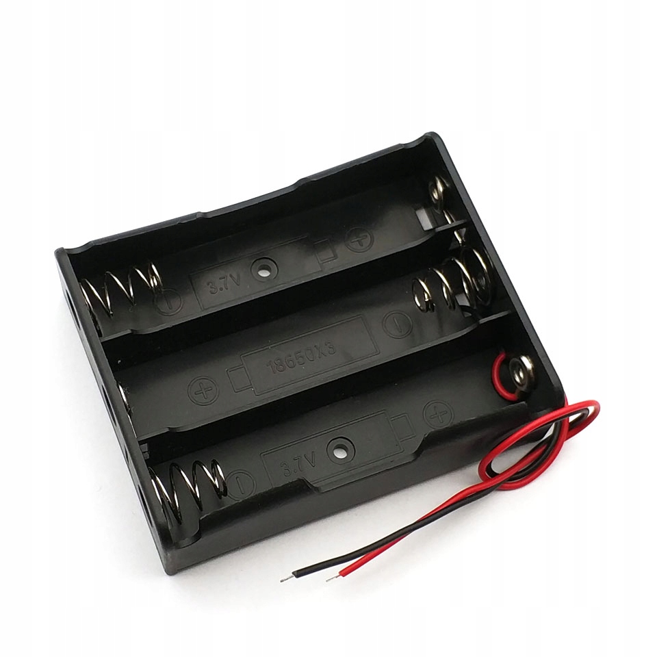 

Koszyk box 3S na 3 ogniwa akumulatory 18650 Li-Ion