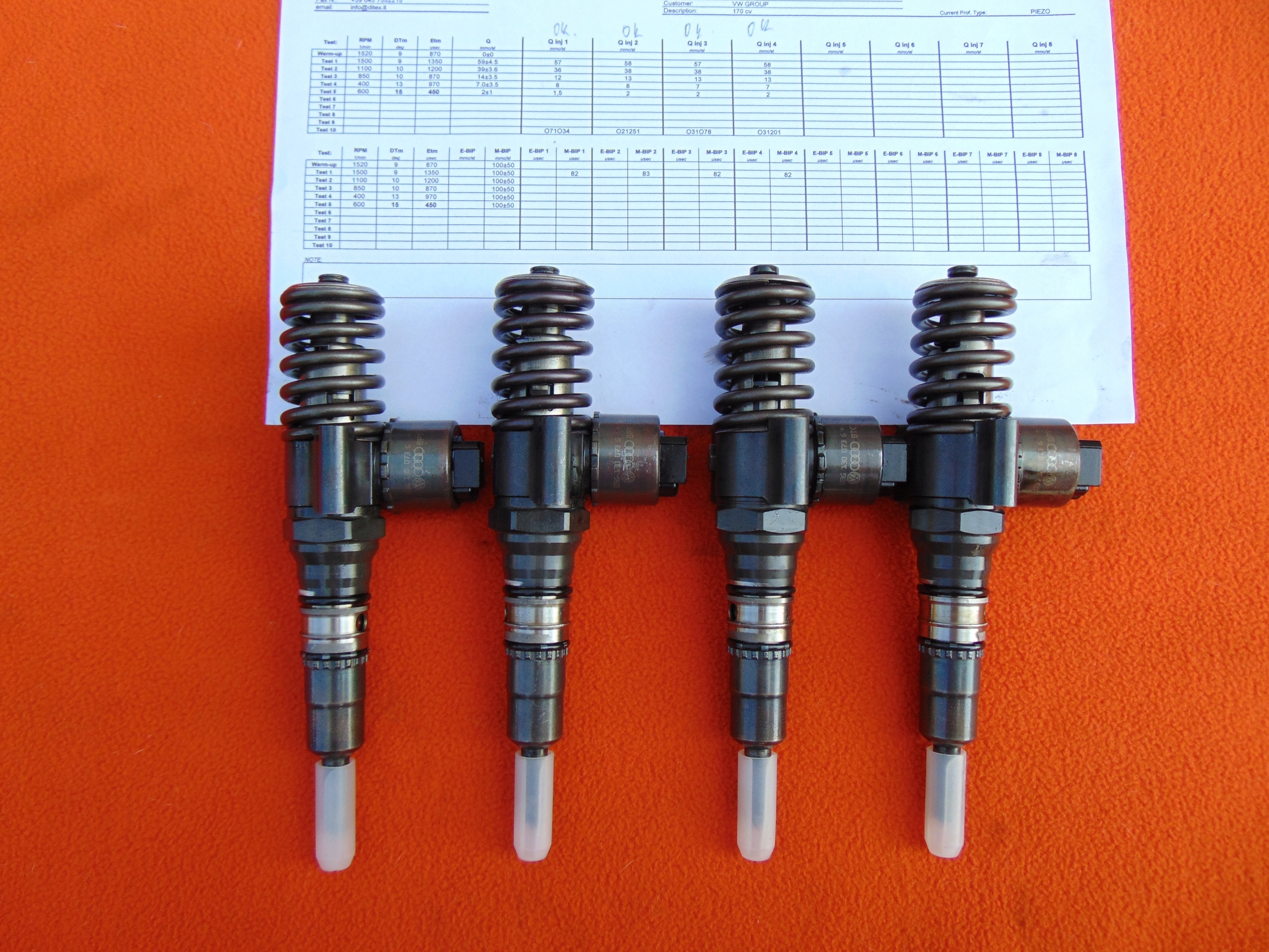 03G130073G - Unit injectors 2,0 TDI 0414720404 BLB BKD