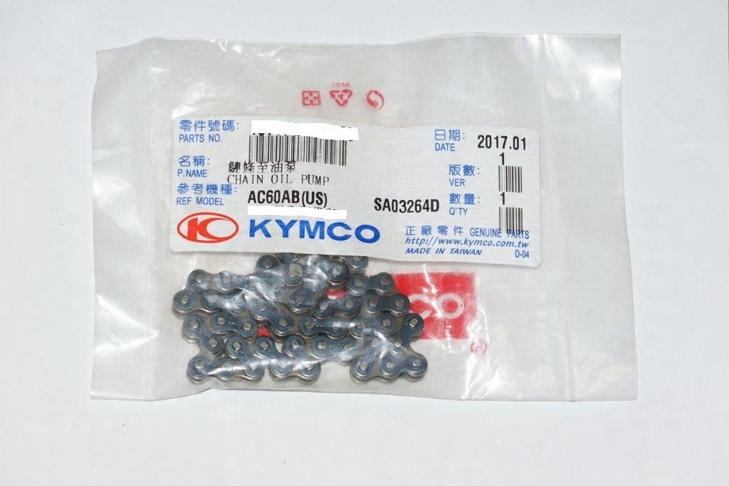 

Łańcuch Pompy Oleju Kymco Maxxer Kxr Mxu 250