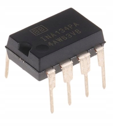 INA131AP DIP8 Wzmacniacz pomiarowy 70kHz 110dB
