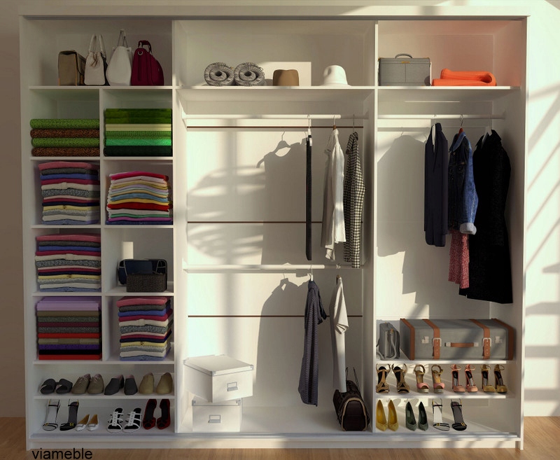 SZAFA PRZESUWNA NA WYMIAR 250X240 CM WYSOKI POŁYSK Marka Remax