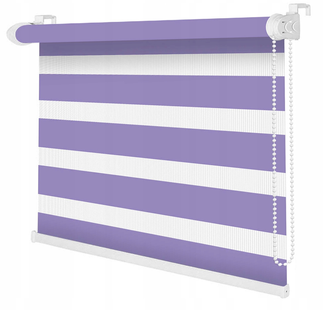 

Roleta Dzień Noc Mini Z Żyłką Fioletowa 60x150 CM