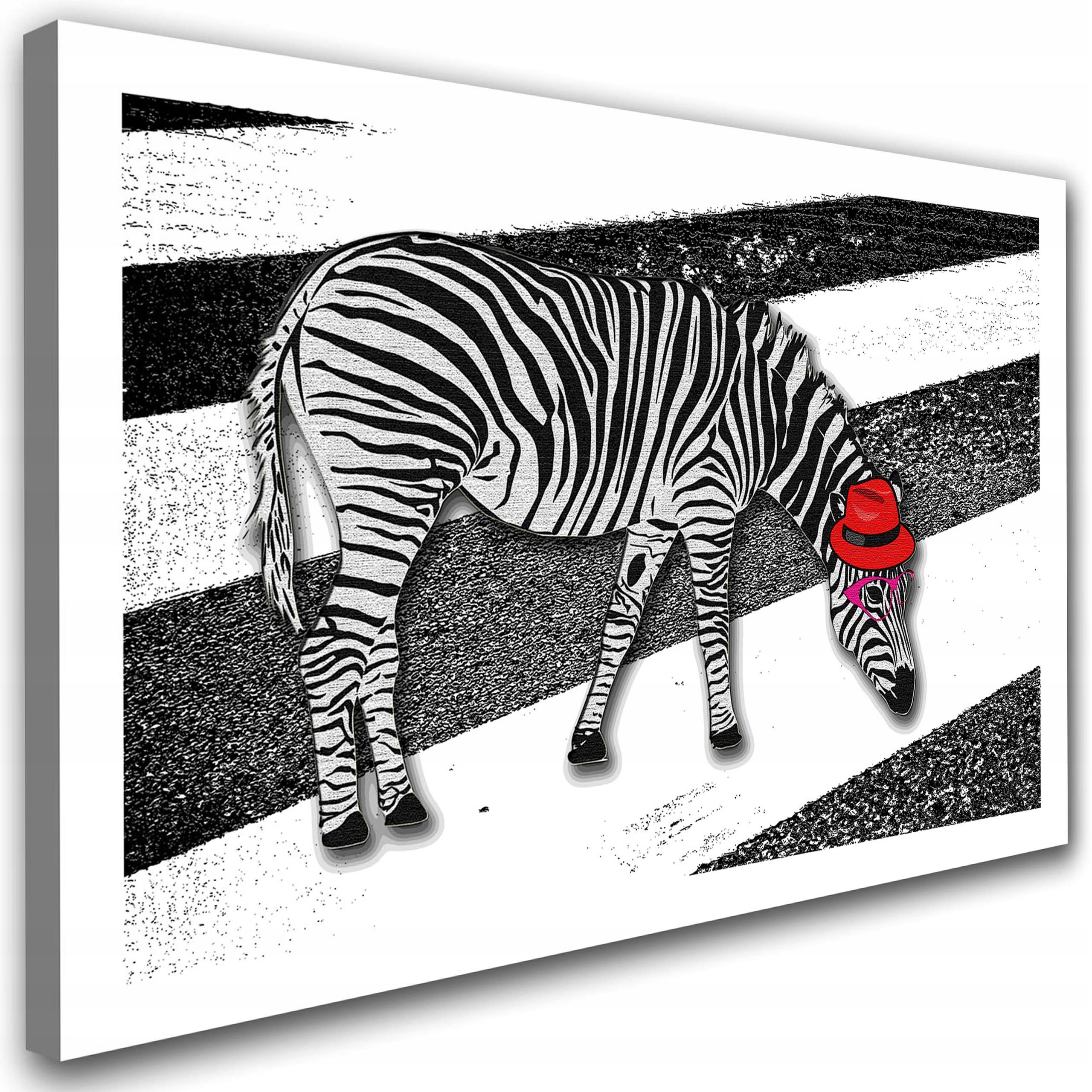 

Obraz na płótnie Płótno Abstrakcja Zebra 120x80