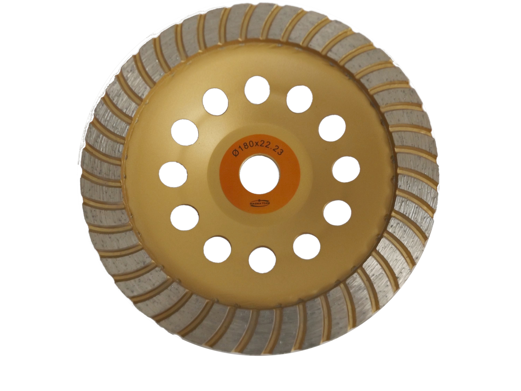 

Tarcza turbo 180mm do szlifowania betonu Magma
