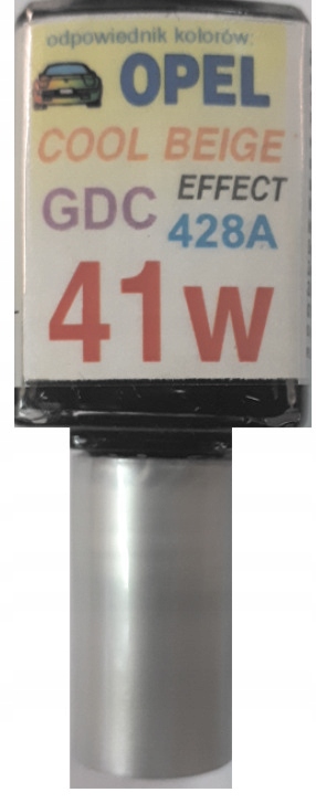 Zaprawka do rys 10ml OPEL 41W COOL BEIGE