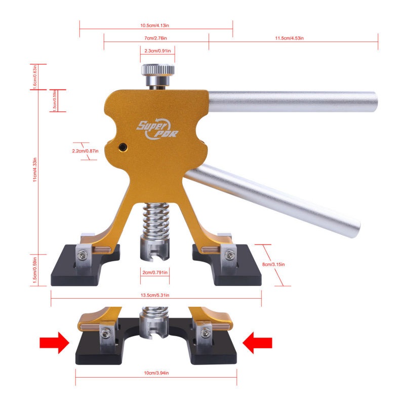 Удаление вмятин съемник PDR Hailstorm