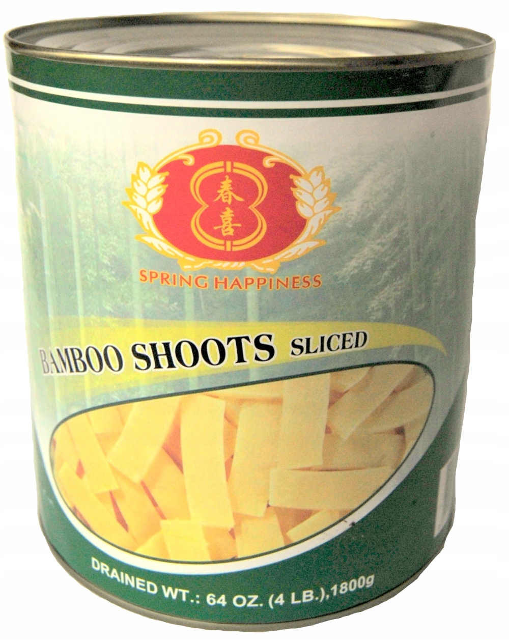 

Pędy Bambusa Plastry 2950g Gastronomiczna Puszka