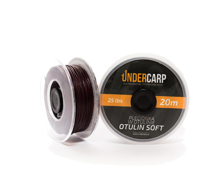 

Undercarp Plecionka 20m/25 lbs Otulin Soft brąz