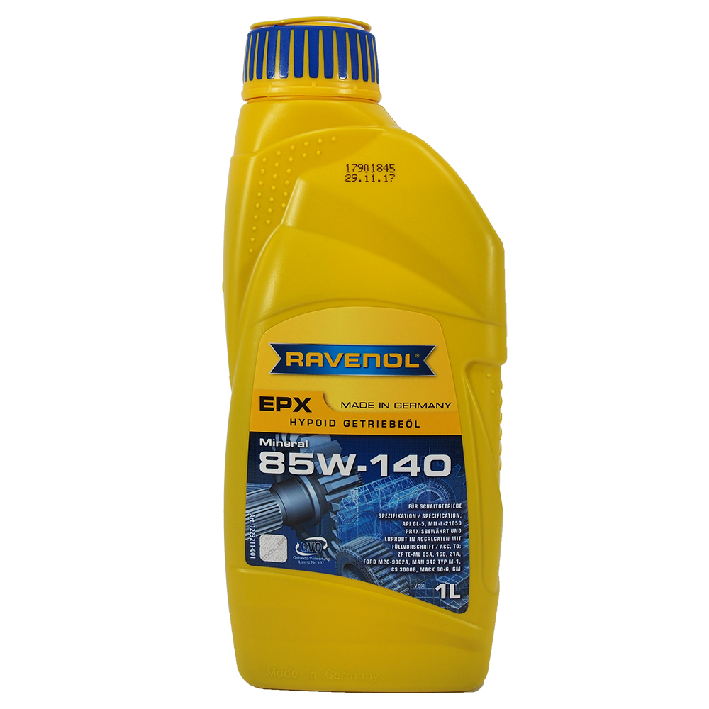 

Ravenol Hypoid Epx 85w140 GL-5 1L