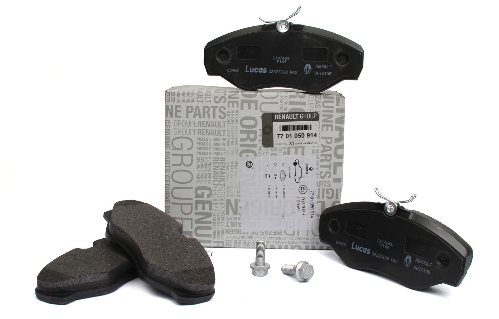 7701050914 - ПЕРЕДНИЕ ТОРМОЗНЫЕ КОЛОДКИ ДЛЯ TRAFIC II VIVARO ORIGINA