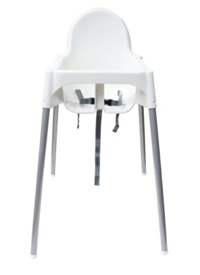 IKEA ANTILOP krzesełko do karmienia + TACKA Wiek dziecka 0 +