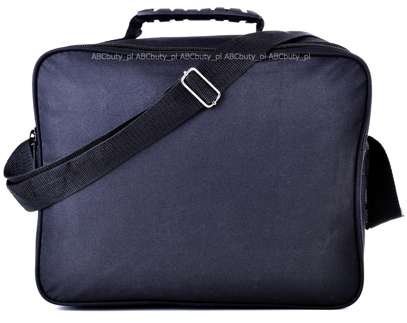 G1-12 CZARNA TORBA MĘSKA NA RAMIĘ KABURA DO PRACY Cechy dodatkowe na ramię brak