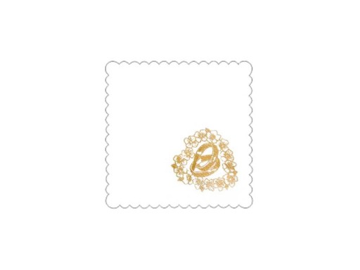 

Serwetki gastronomiczne ślub 100szt 15x15cm Serwgs