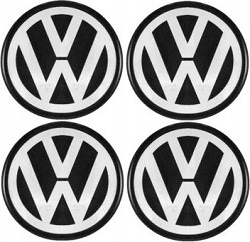 EMBLEMATY NA FELGI KOŁPAKI DEKIELKI VOLKSWAGEN !!