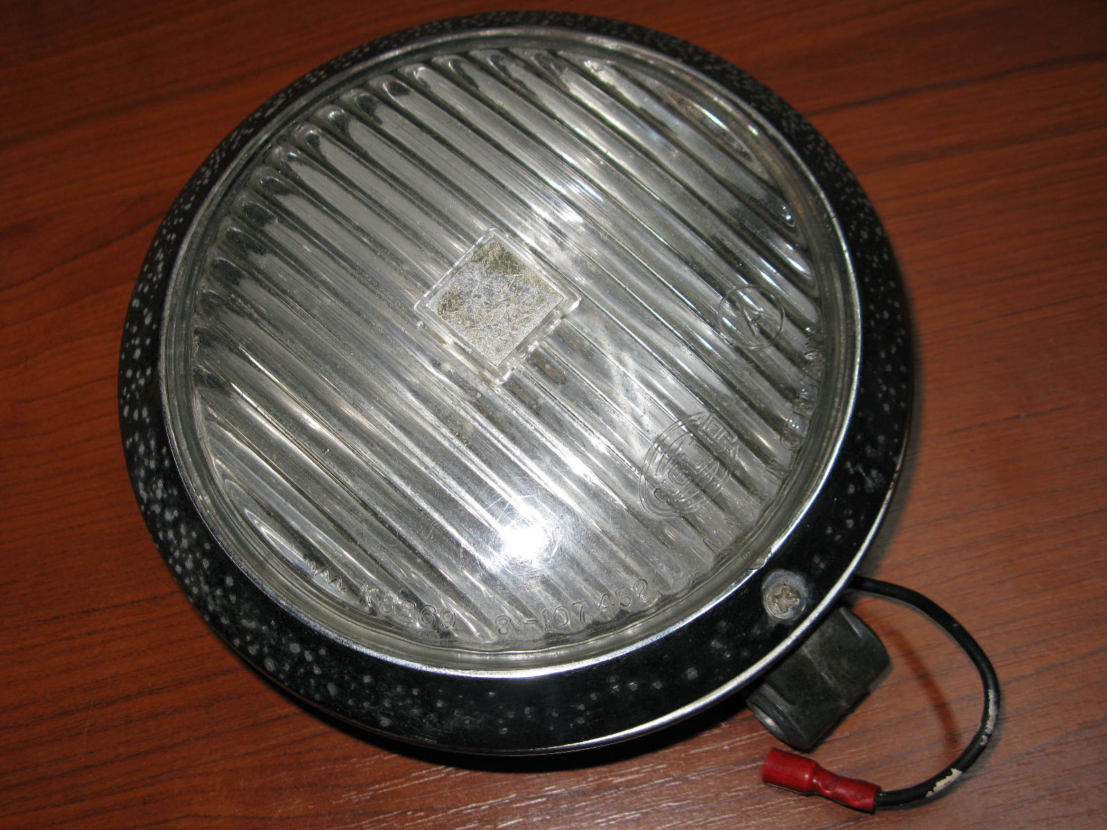 ГАЛОГЕН АНТИЧНЫЙ HELLA ХРОМ МЕТАЛЛ 155 ММ