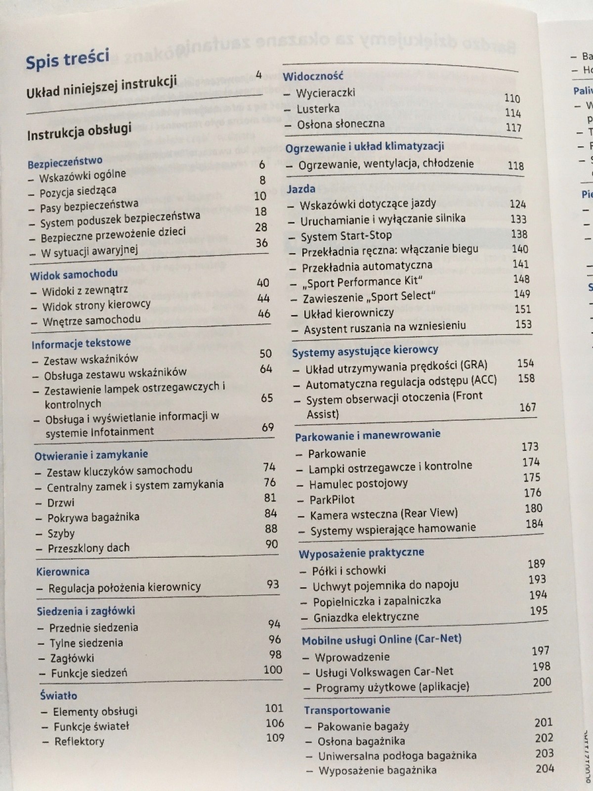 VW Polo 2014-2017 polska instrukcja obsługi oryginał wydanie 2016 Tytuł VW Polo 2016 polska oryginalna instrukcja obsługi