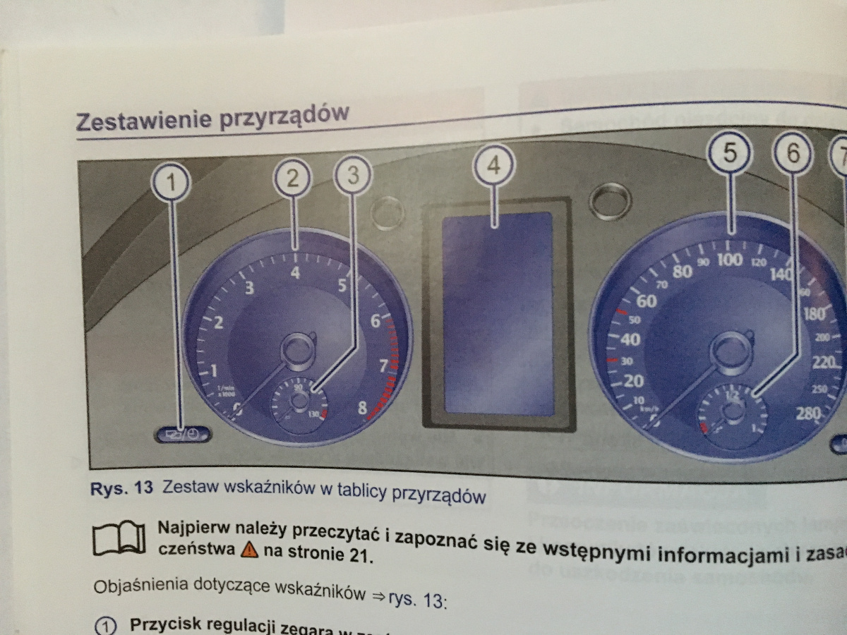 VW Passat B7 polska instrukcja obsługi oryginał Marka Volkswagen