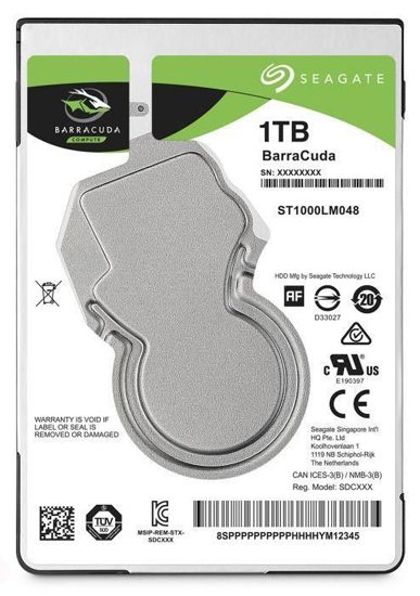 VU + UNO 4K SE 1x DUAL DVB-S2X FBC + Seagate 1 ТБ жорсткий диск чорний колір