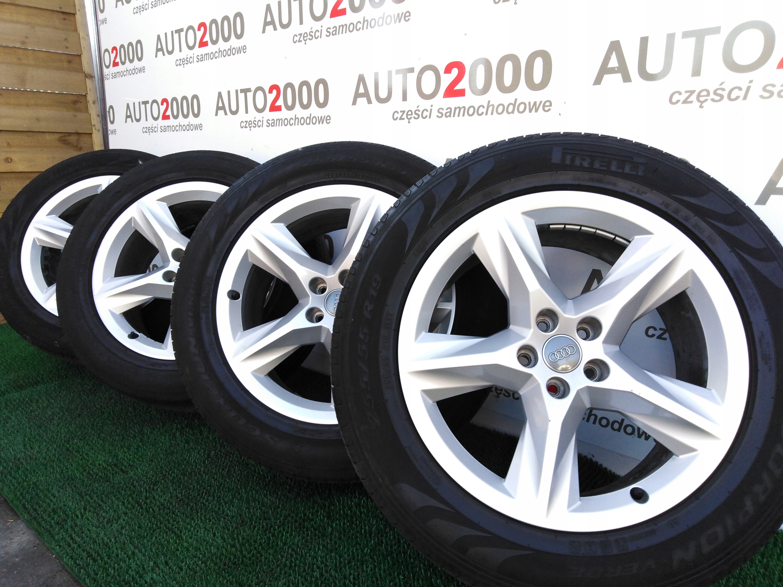 AUDI Q7 4M ALUFELGI KOŁA LETNIE 5x112 255/55R19 19'' LATO OE