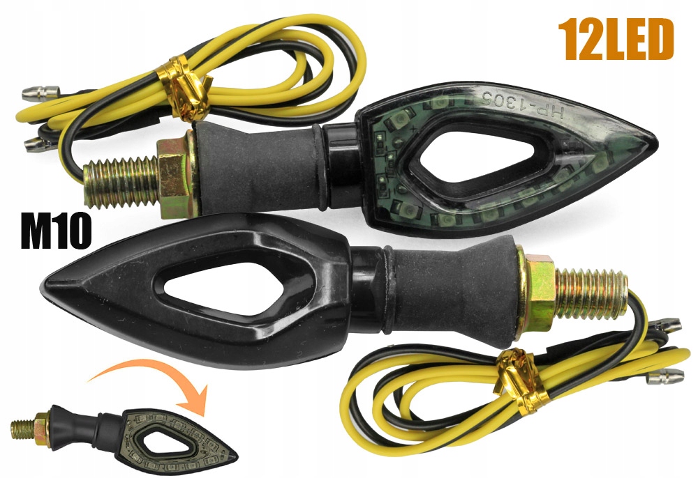 2x KIERUNKOWSKAZY KIERUNKI DIODY 12 x LED STRZAŁKA Producent inny