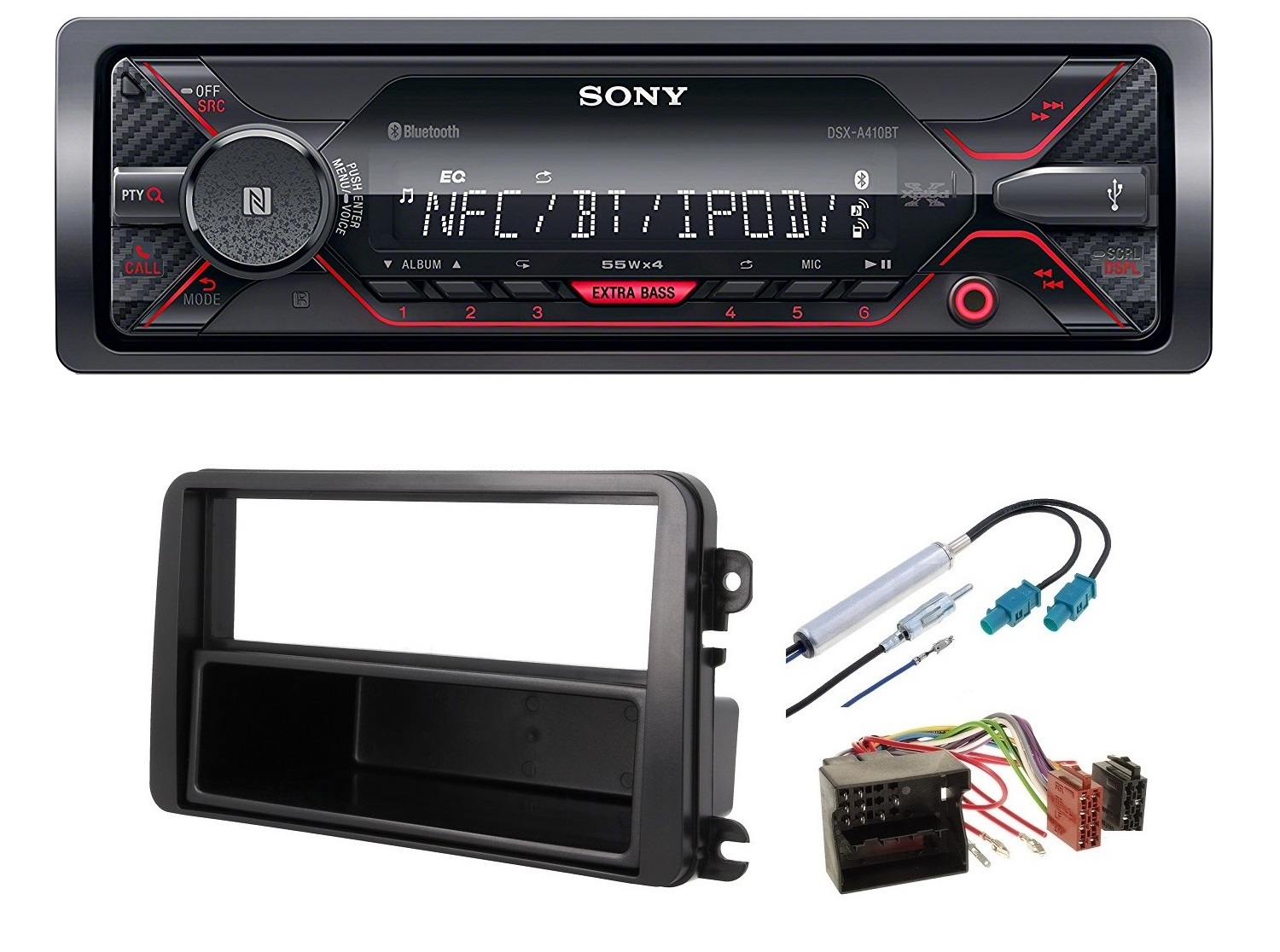 Sony DSX-a410bt радіо VW GOLF 5 PASSAT B6 CADDY