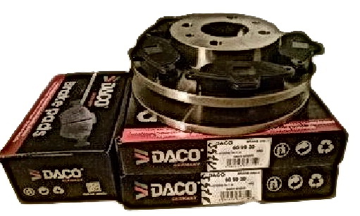 TARCZE HAMULCOWE KLOCKI FIAT PANDA SEICENTO PUNTO