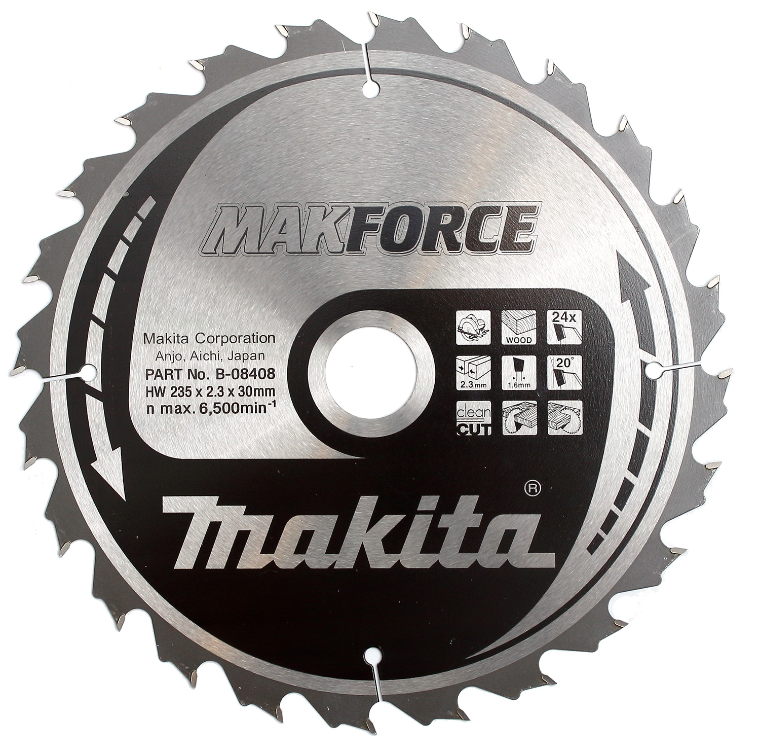 Makita piła tarczowa 235x30mm 24 zęby Makforce