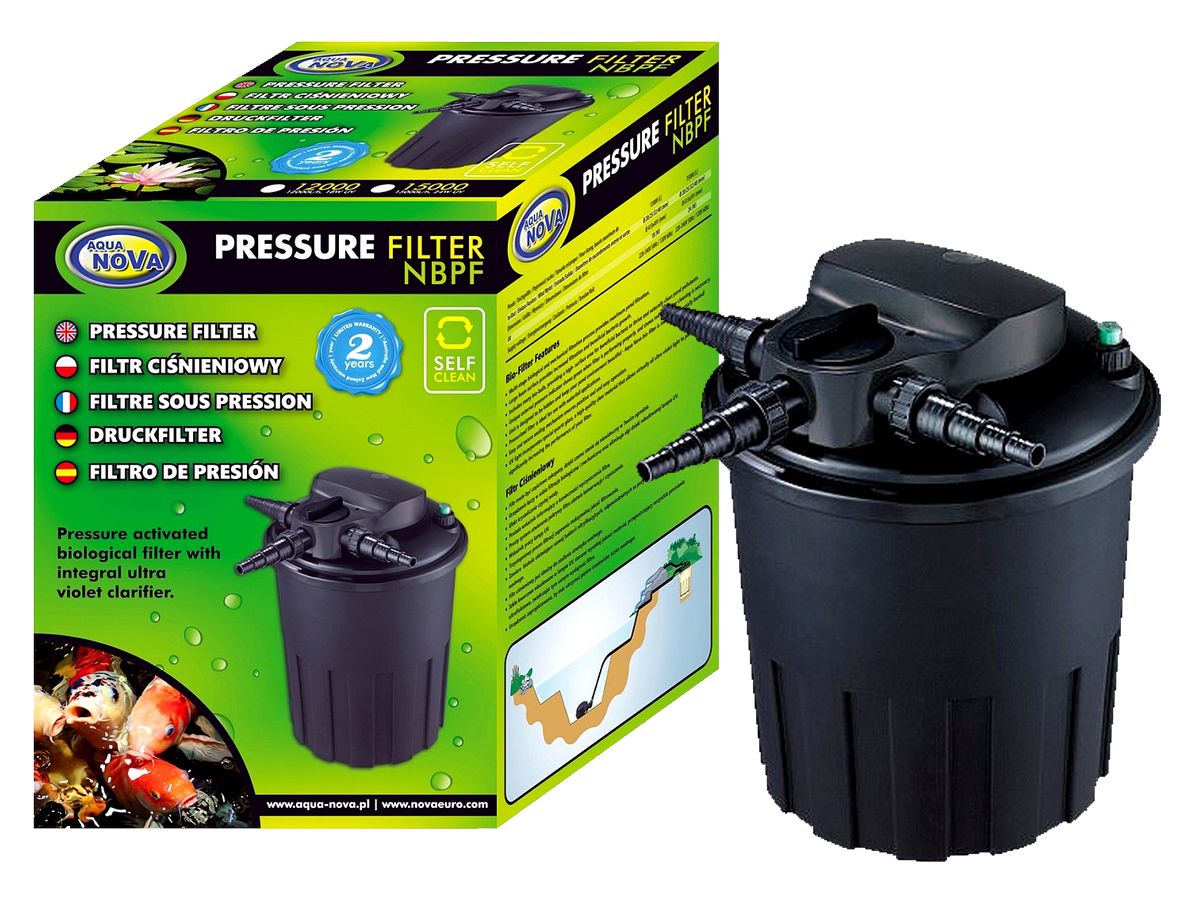 

Filtr Ciśnieniowy Samoczyszczący NBPF-12000 UV-18W