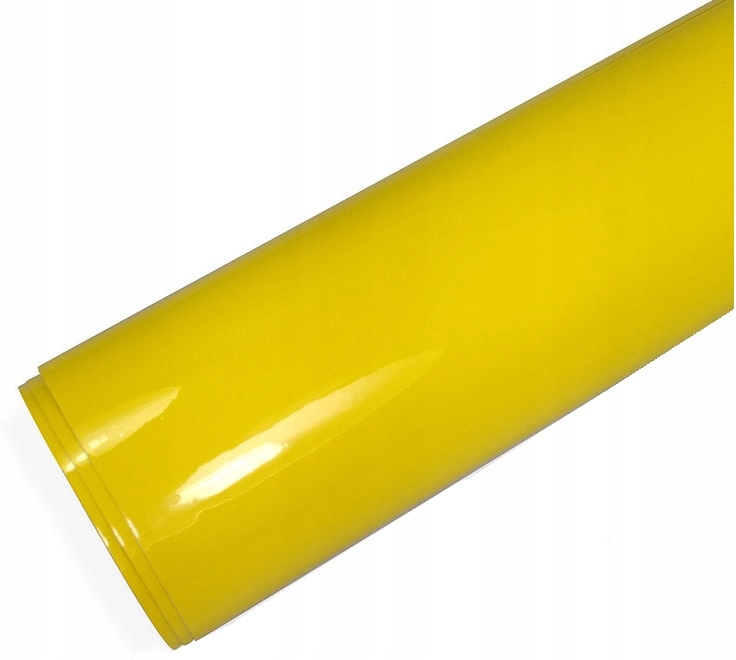 

Folia Okleina Samochodowa Żółty Połysk 1,23x3M