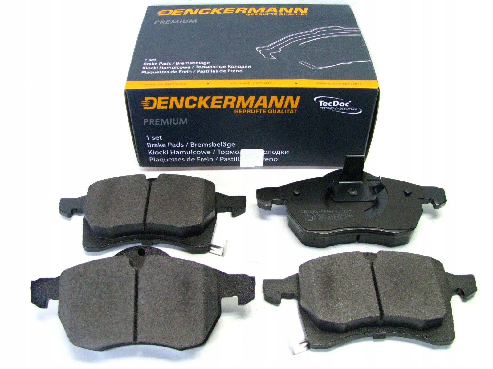 

Opel Astra G Zafira A 1.8,2.0 klocki hamulcowe