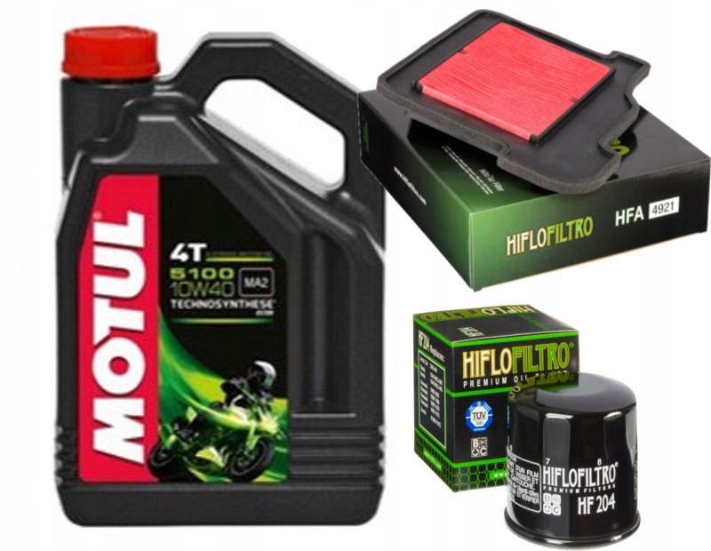 ZESTAW MOTUL 4L FILTRY YAMAHA FZ 09 14 17