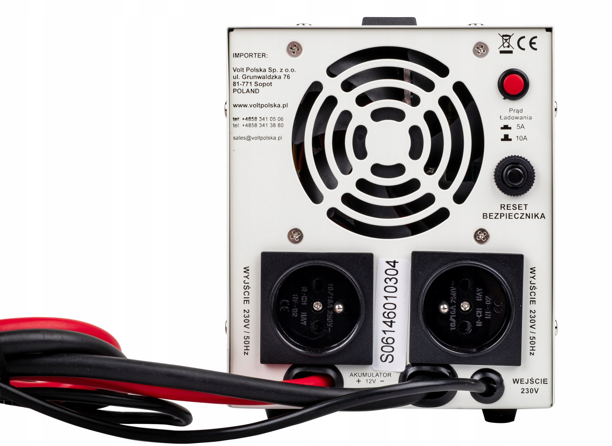 АВАРІЙНЕ ЖИВЛЕННЯ ПЕЧНОЇ ТЕПЛОВОЇ ПОМПИ 1000W 12V E Марка Volt Польща