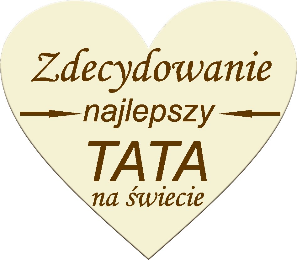 

Dzień Matki Ojca Magnes na lodówkę Serce PD000002