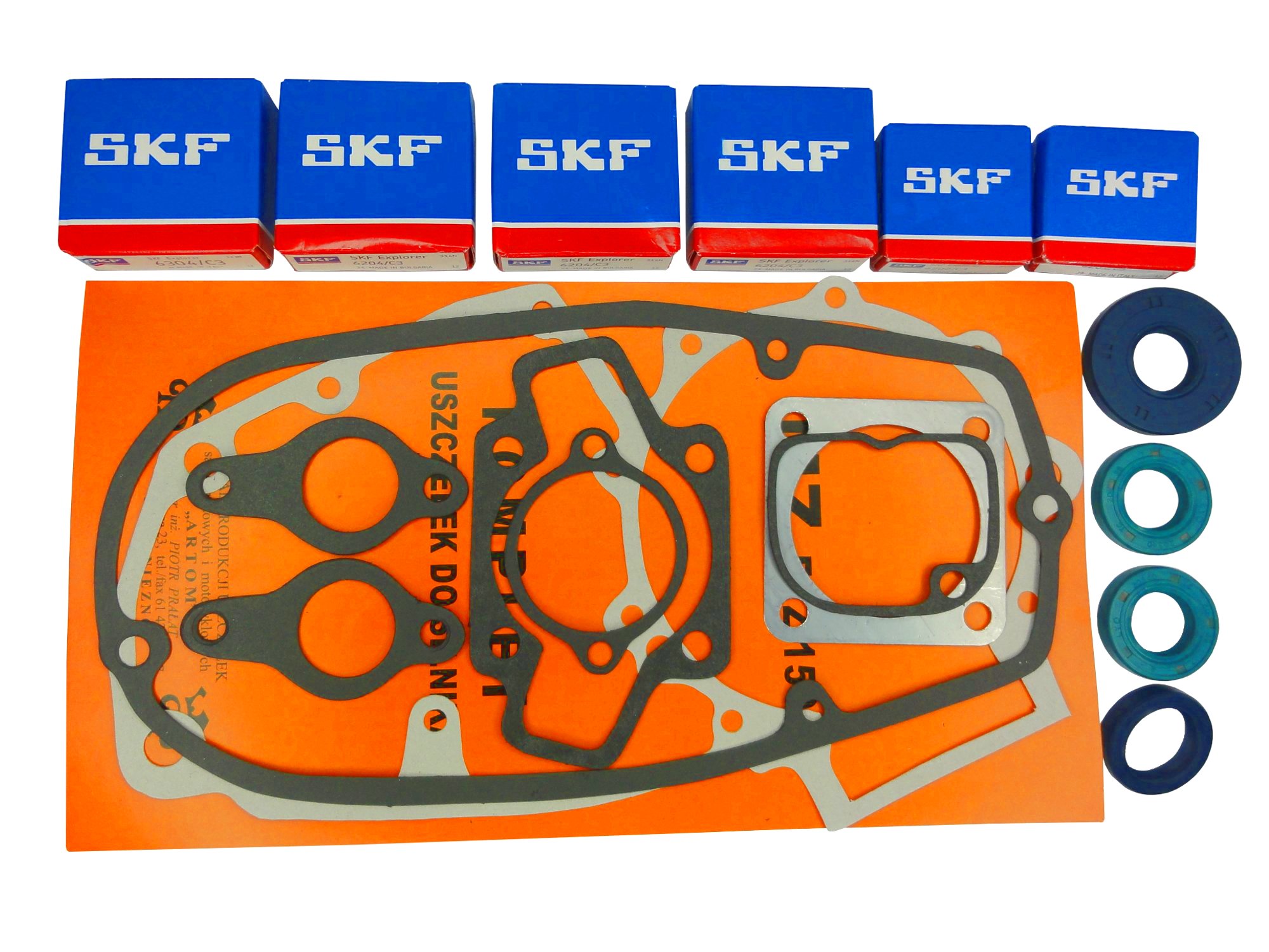 

Łożyska Uszczelki Silnik Skf C3 Mz Etz 150