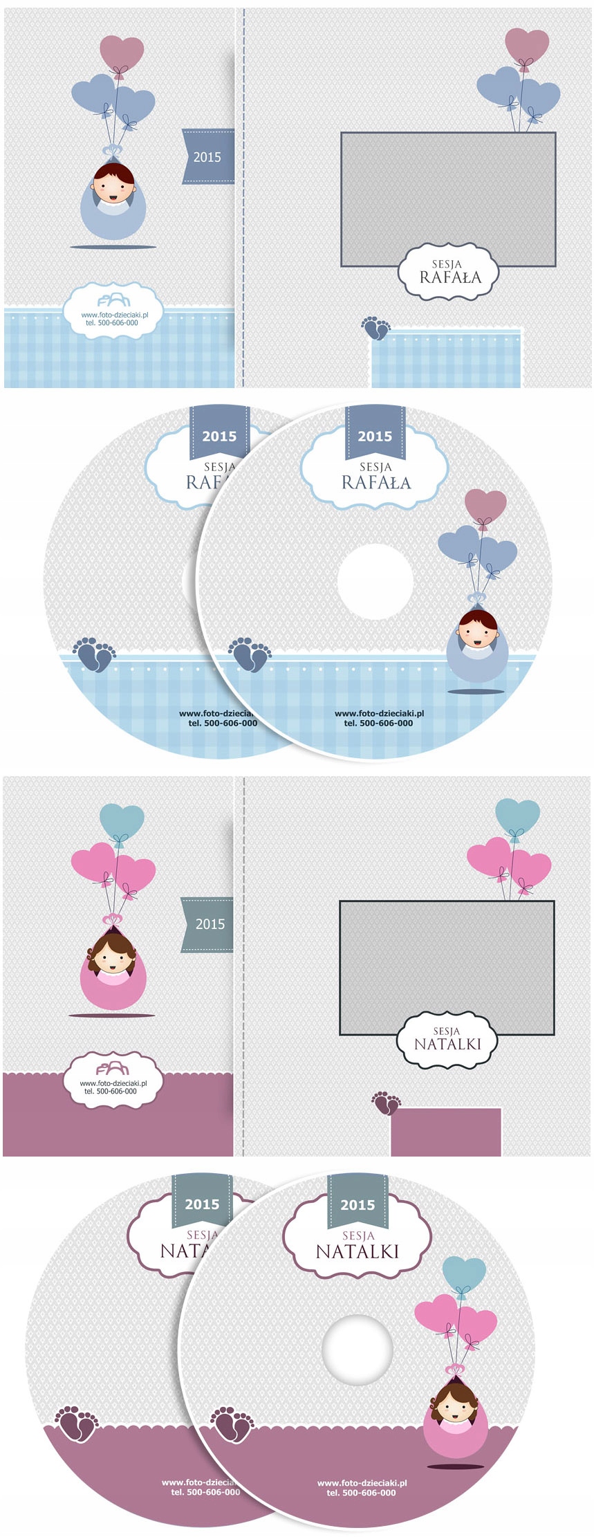 Okładki na Płyty DVD 3 Studniówka Chrzest Komunia Marka Inna